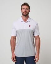Stanford Drop Back Polo Game Day|New/White/Heather Grey