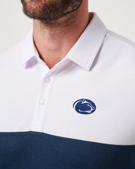 PSU Drop Back Polo New/White/Navy