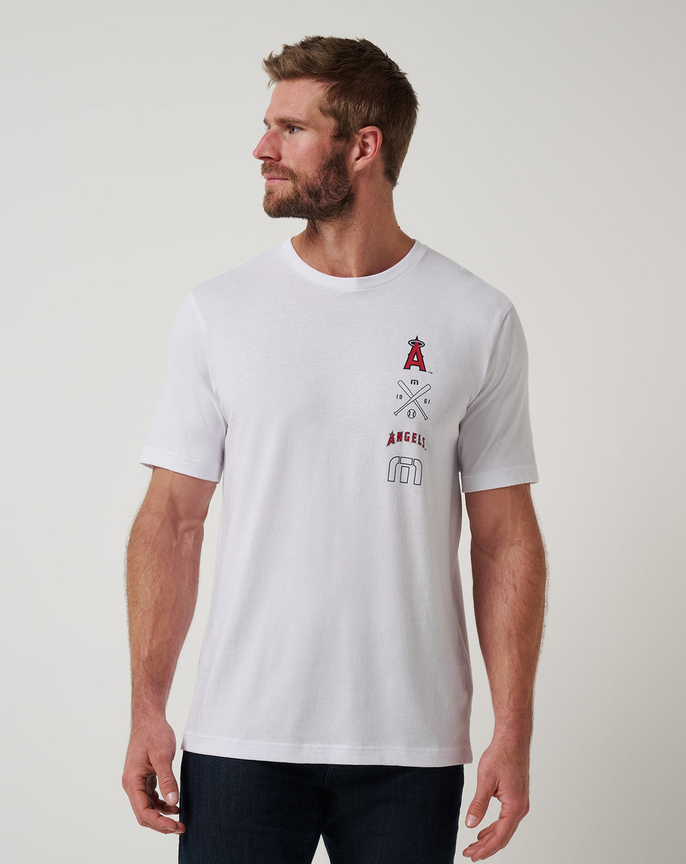 Los Angeles Angels Sunset Slam 2.0 Tee New/White