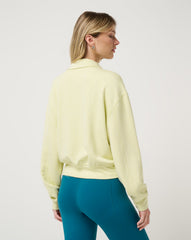 Overnight Trip Half Zip New/Heather Limeade