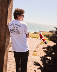 Holly Jollies Tee Men/White