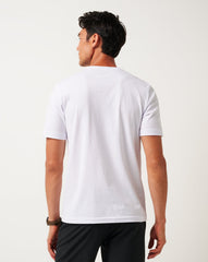 Worth A Shot Tee Men/White
