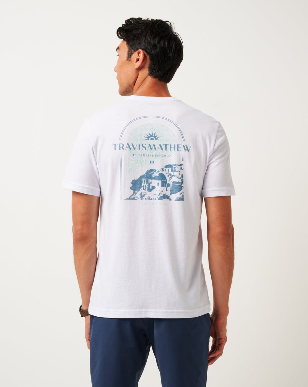 Acropolis Tee Men/White