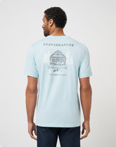 Maple Tree Tee Men|New/Cory Blue