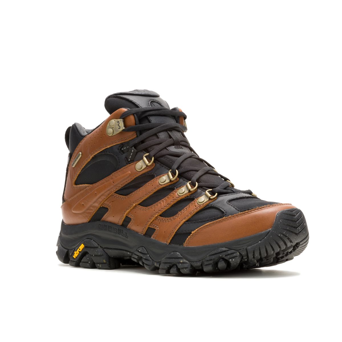 Men Moab 3 Luxe Leather Mid Waterproof - Boots