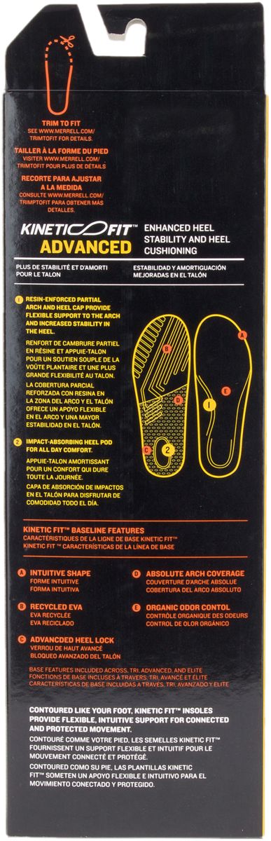 Womens Kinetic Fit™ Advanced Footbed - Insoles