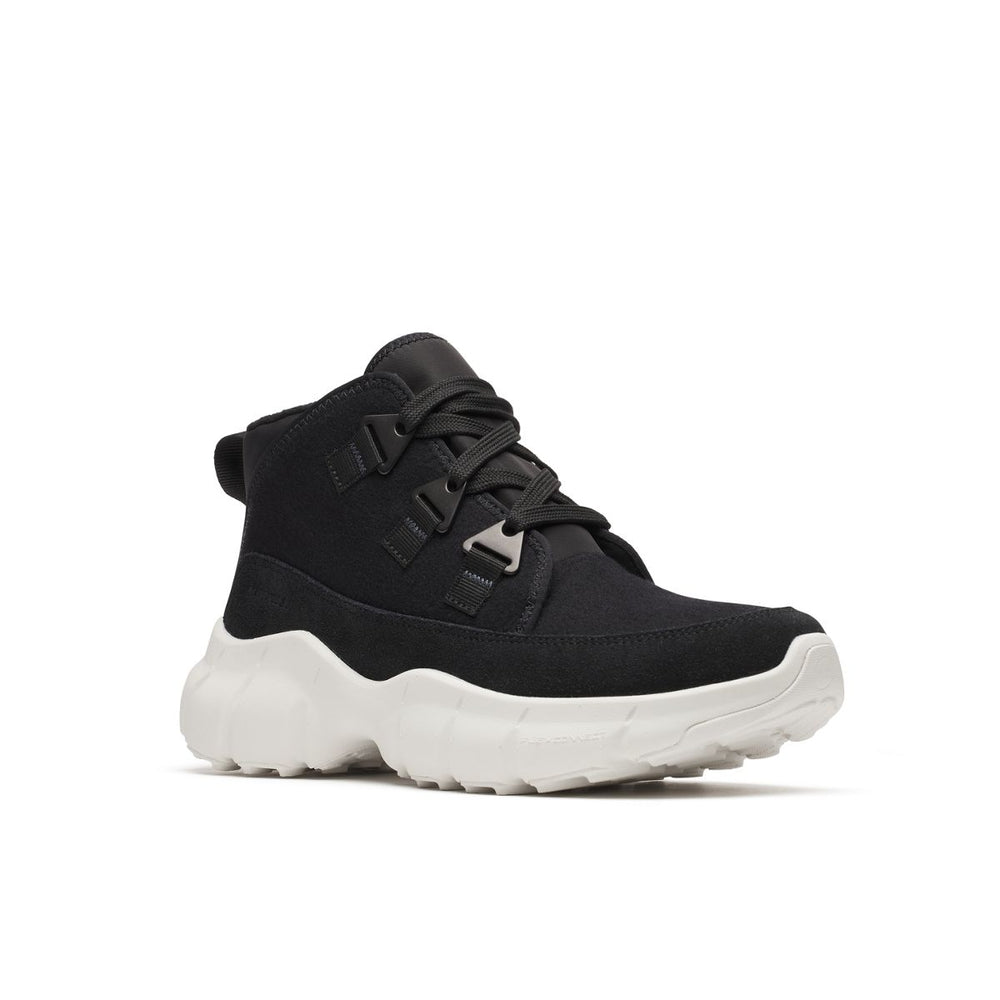 Women Clover Mid Wool Waterproof Casual Boots