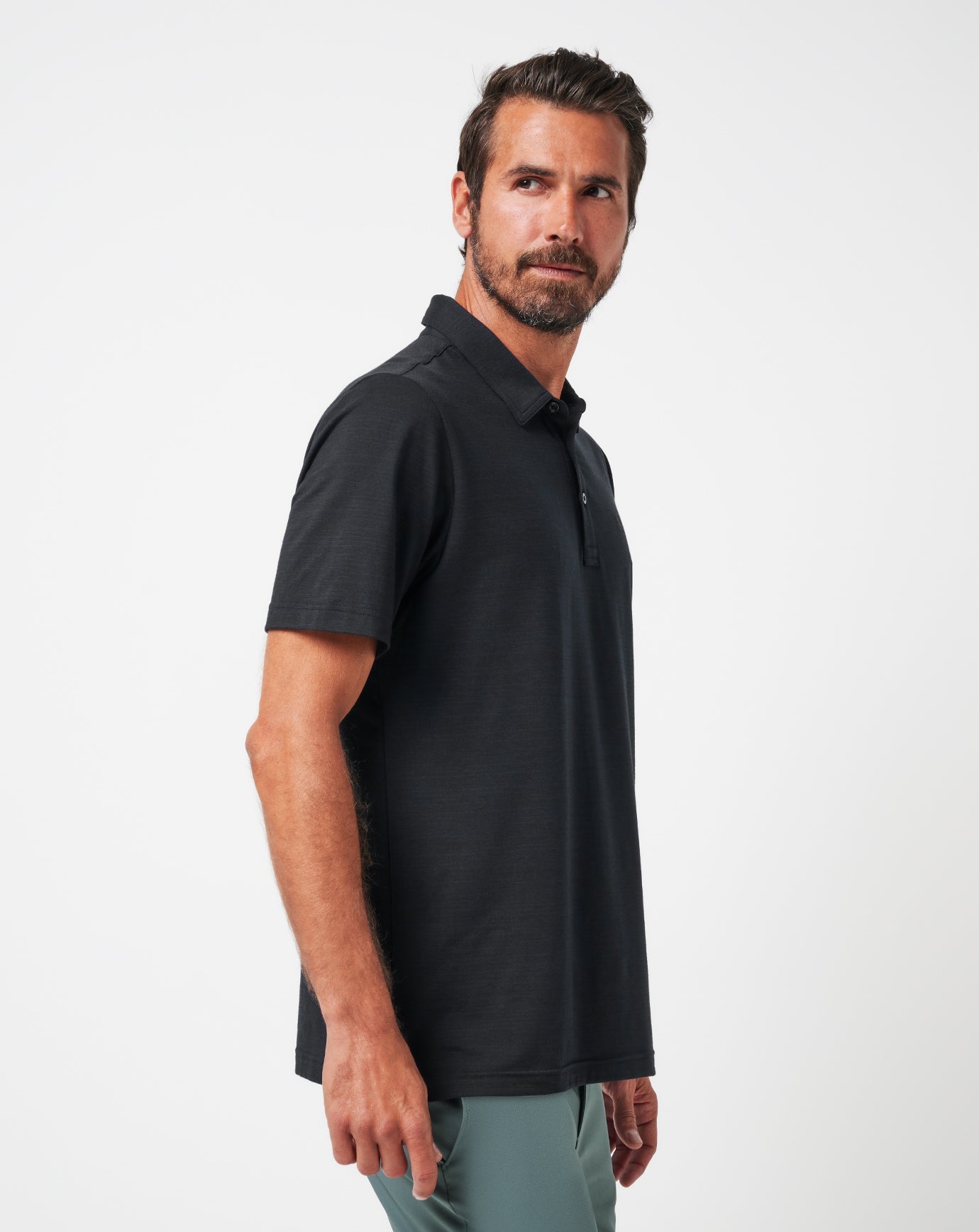 The Heater Polo Men|Golf/Black