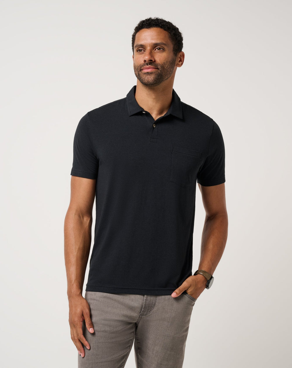 The Cloud Polo Men/Black