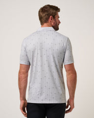 Featherweight Deco Polo Men/Heather Light Grey