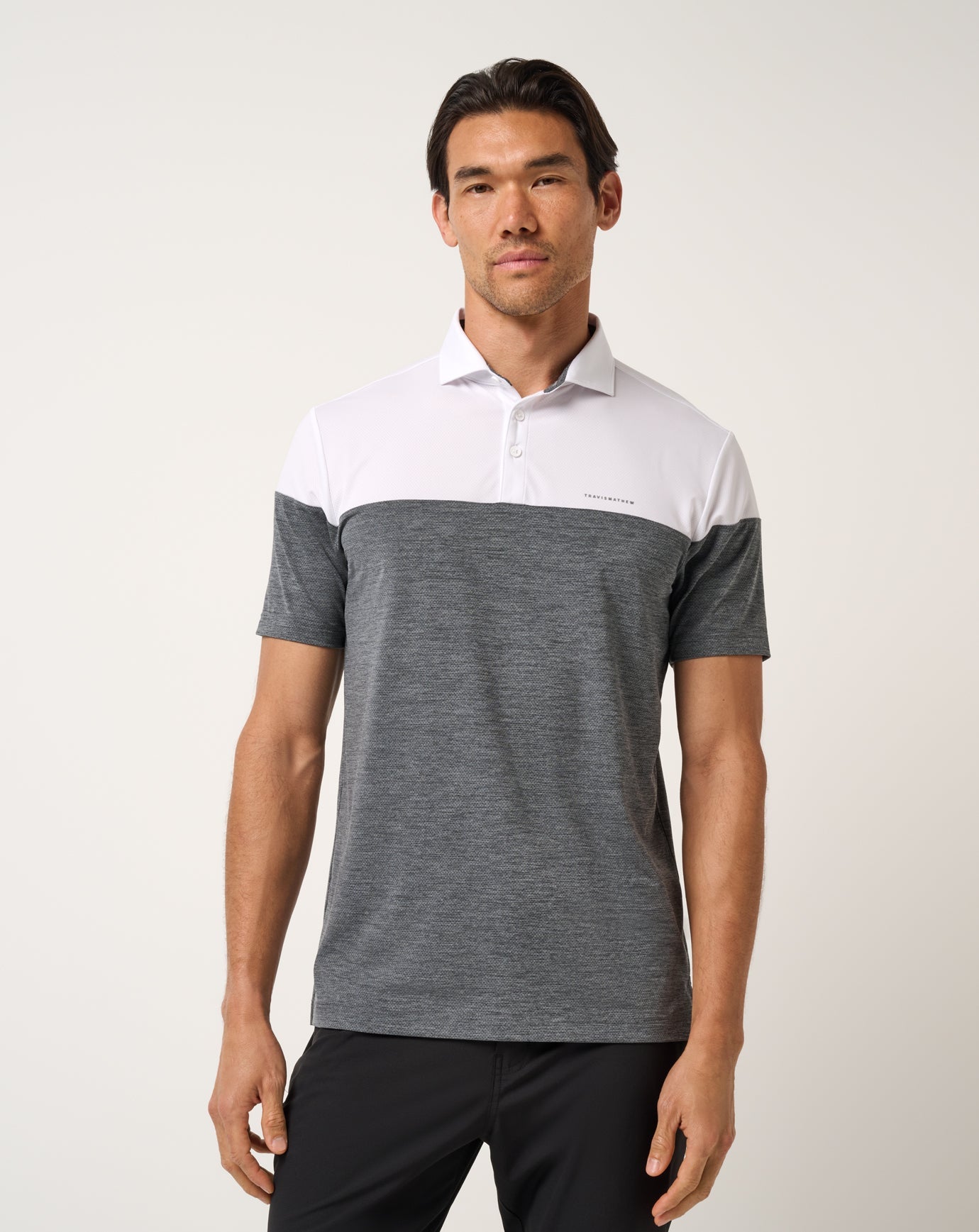 Heater Pro Color Block Polo Men|Golf/White