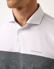 Heater Pro Color Block Polo Men|Golf/White
