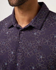 Just My Type Polo Men/Purple Velvet