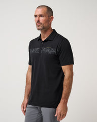Performance Jersey Flight Polo Men|Golf/Black
