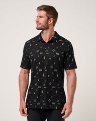 Weather Patterns Polo Men/Black