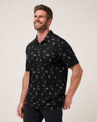 Weather Patterns Polo Men/Black