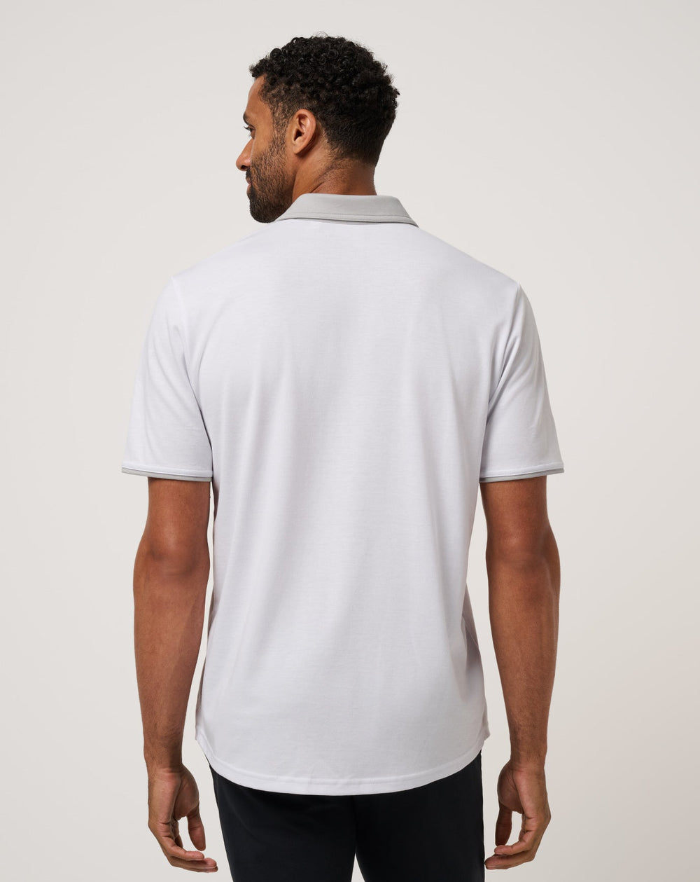 All Day Social Club Polo Men/White