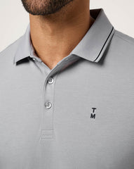 Happier Hour Polo Men/Light Grey