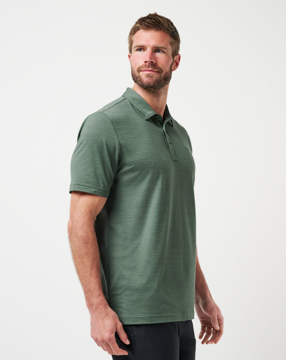 The Heater Polo Men|Golf/Balsam Green