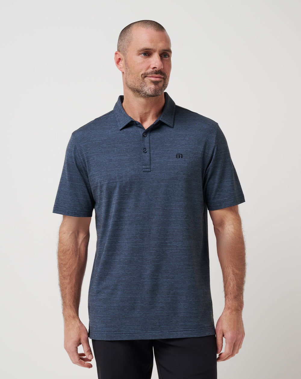 The Heater Polo Men|Golf/Vintage Indigo/Black