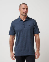 The Heater Polo Men|Golf/Vintage Indigo/Black