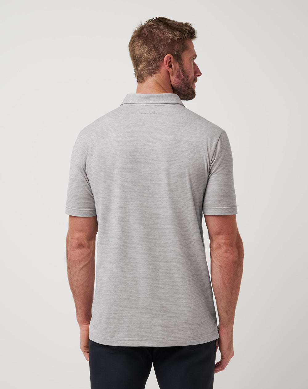 The Heater Polo Men|Golf/Heather Microchip