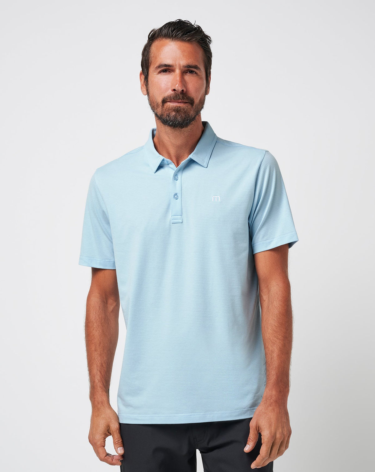 The Heater Polo Men|Golf/Heather Dream Blue
