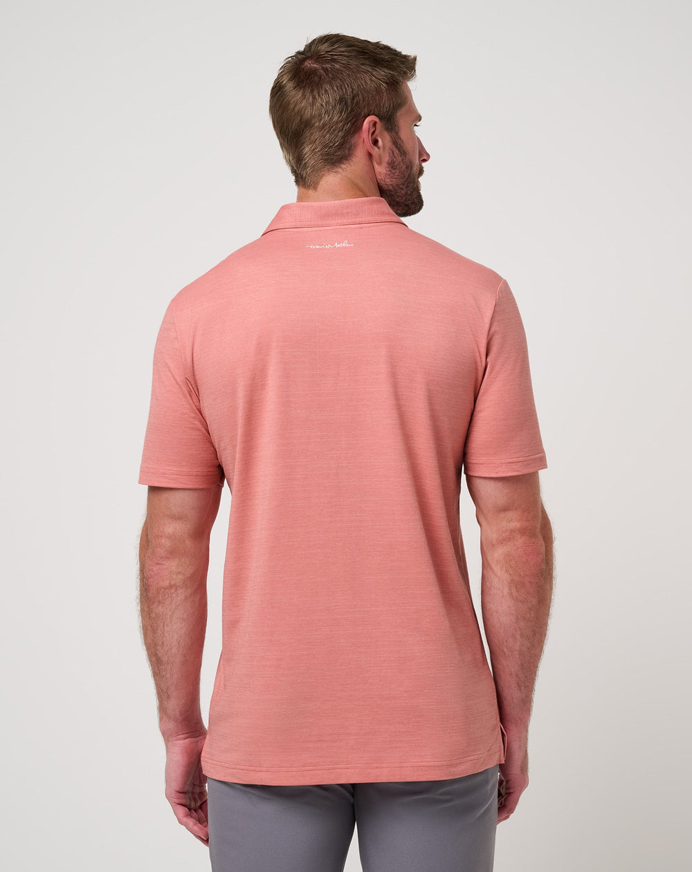 The Heater Polo Men|Golf|New/Dusty Rose