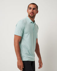 The Heater Polo Men|Golf/Eggshell Blue