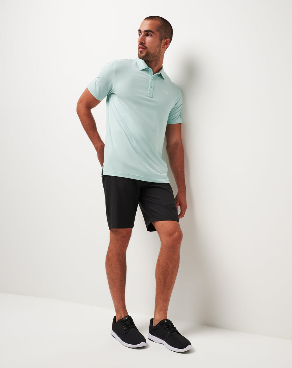 The Heater Polo Men|Golf/Eggshell Blue