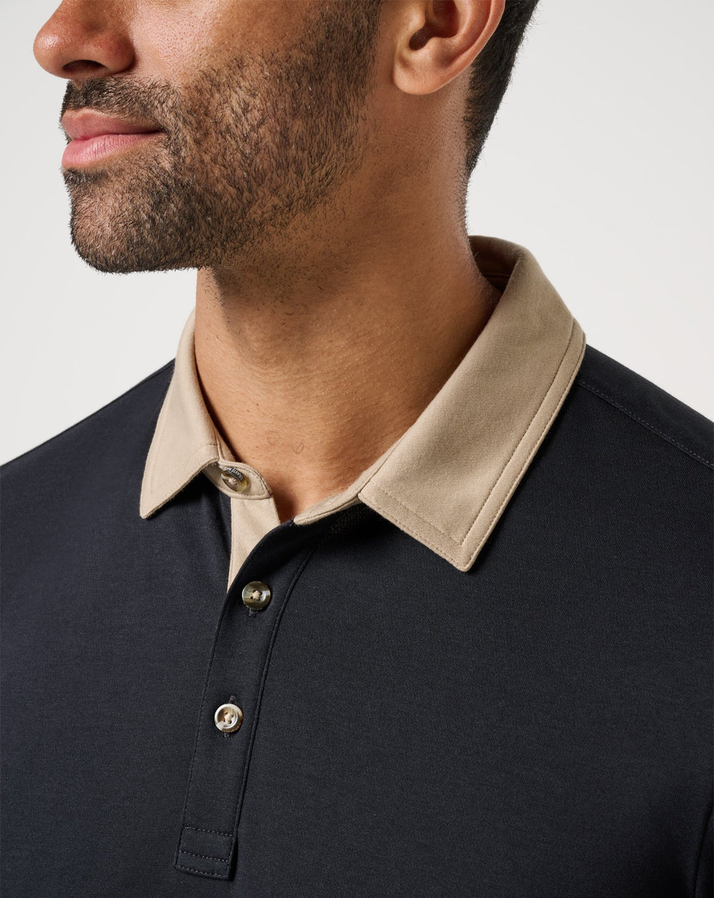 All Day Social Club Polo Men/Black