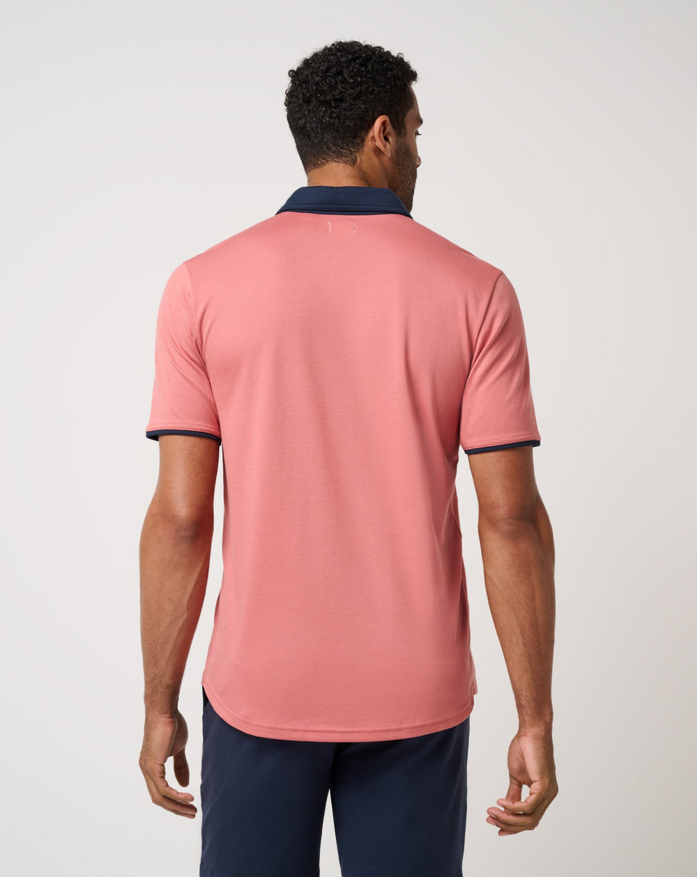 All Day Social Club Polo Men/Brick Dust