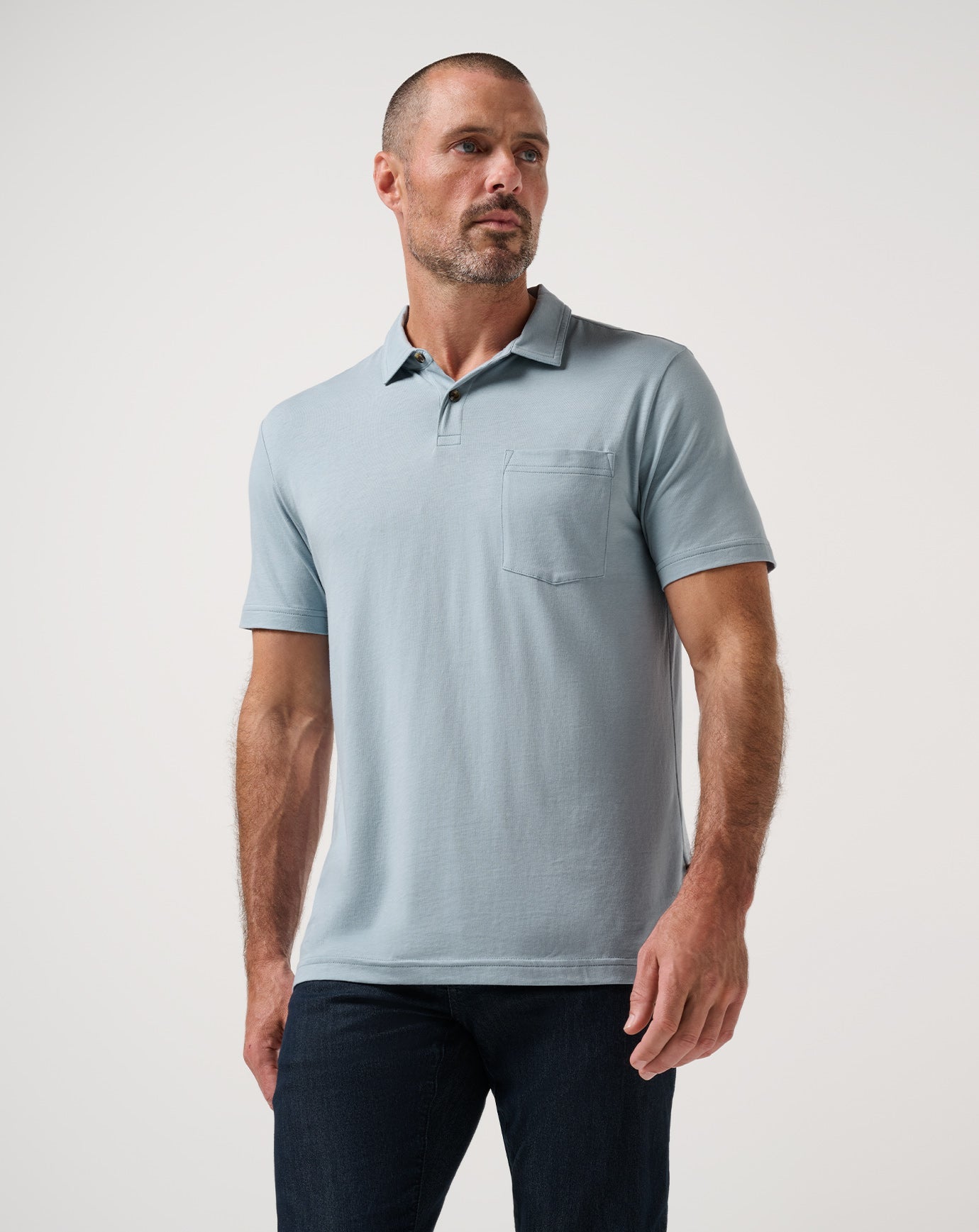 The Cloud Polo Men/Ash Blue