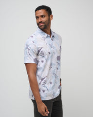 Tropical Fusion Polo Men/White