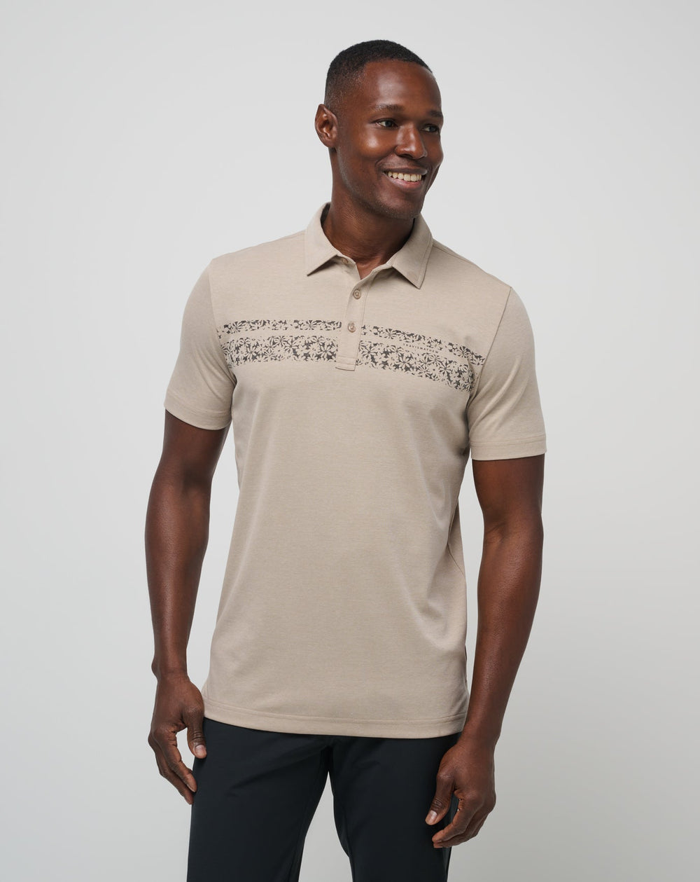 Deserted Cove Polo Men/Oxford Tan