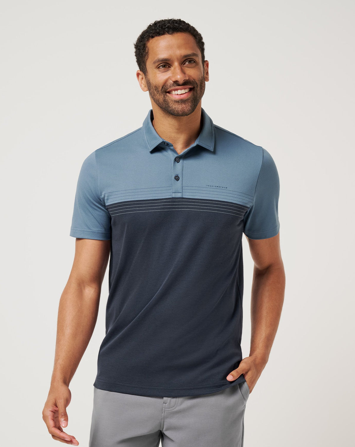 Charter Flight Polo Men/Bering Sea