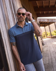 Charter Flight Polo Men/Bering Sea