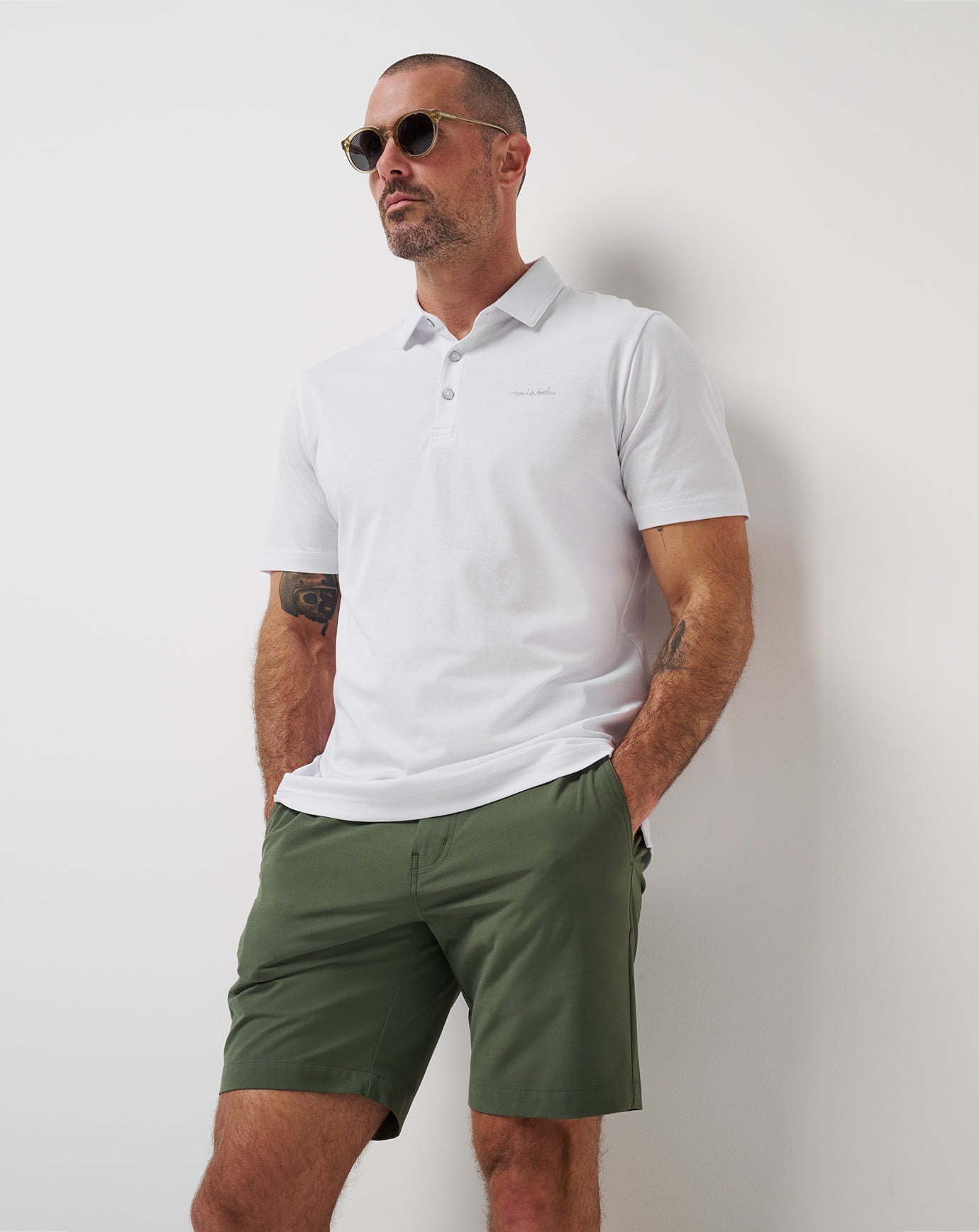 The Zinna 2.0 Polo Men/White