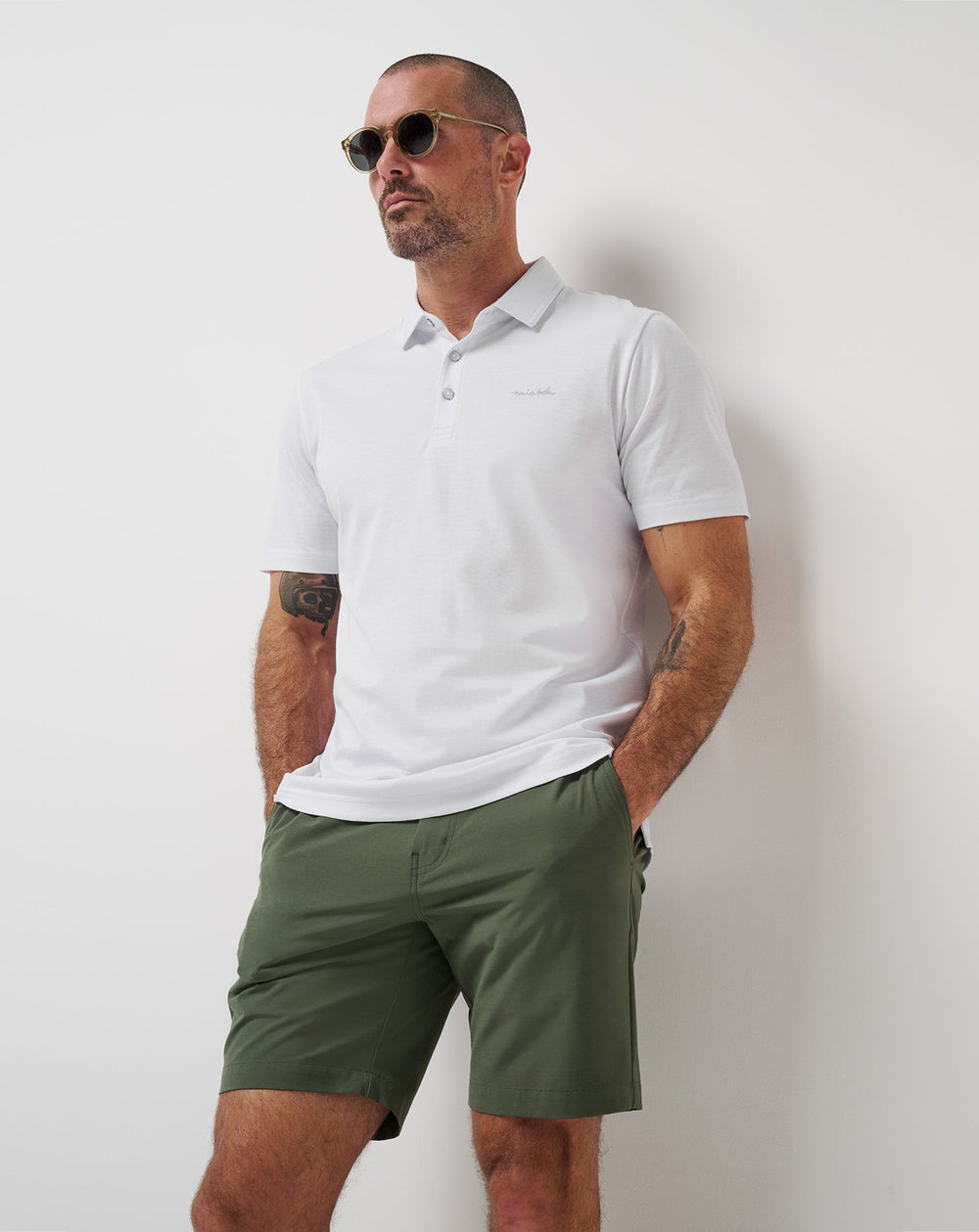 The Zinna 2.0 Polo Men/White