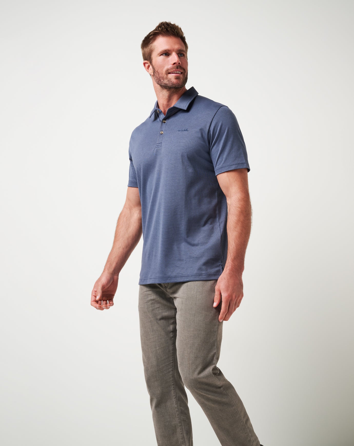 The Zinna 2.0 Polo Men/Mood Indigo/Vintage Indigo