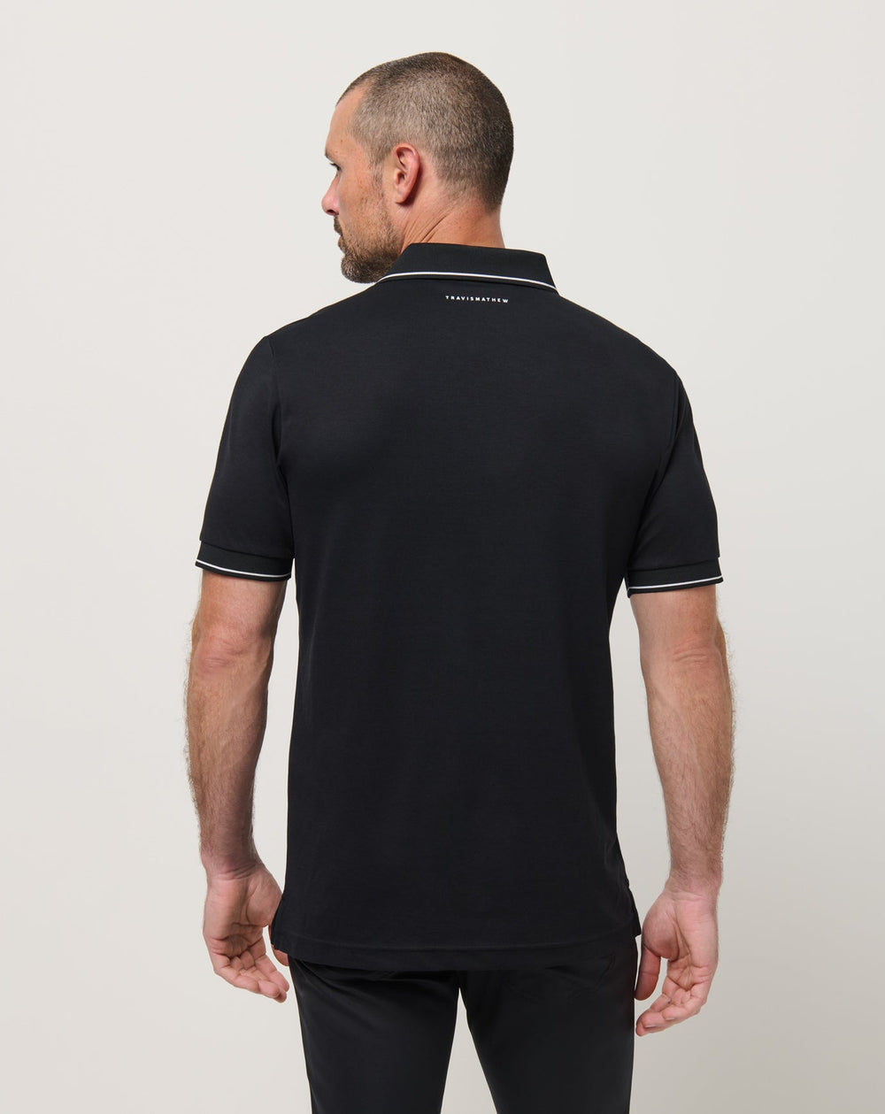Happier Hour Polo Men/Black