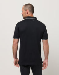 Happier Hour Polo Men/Black