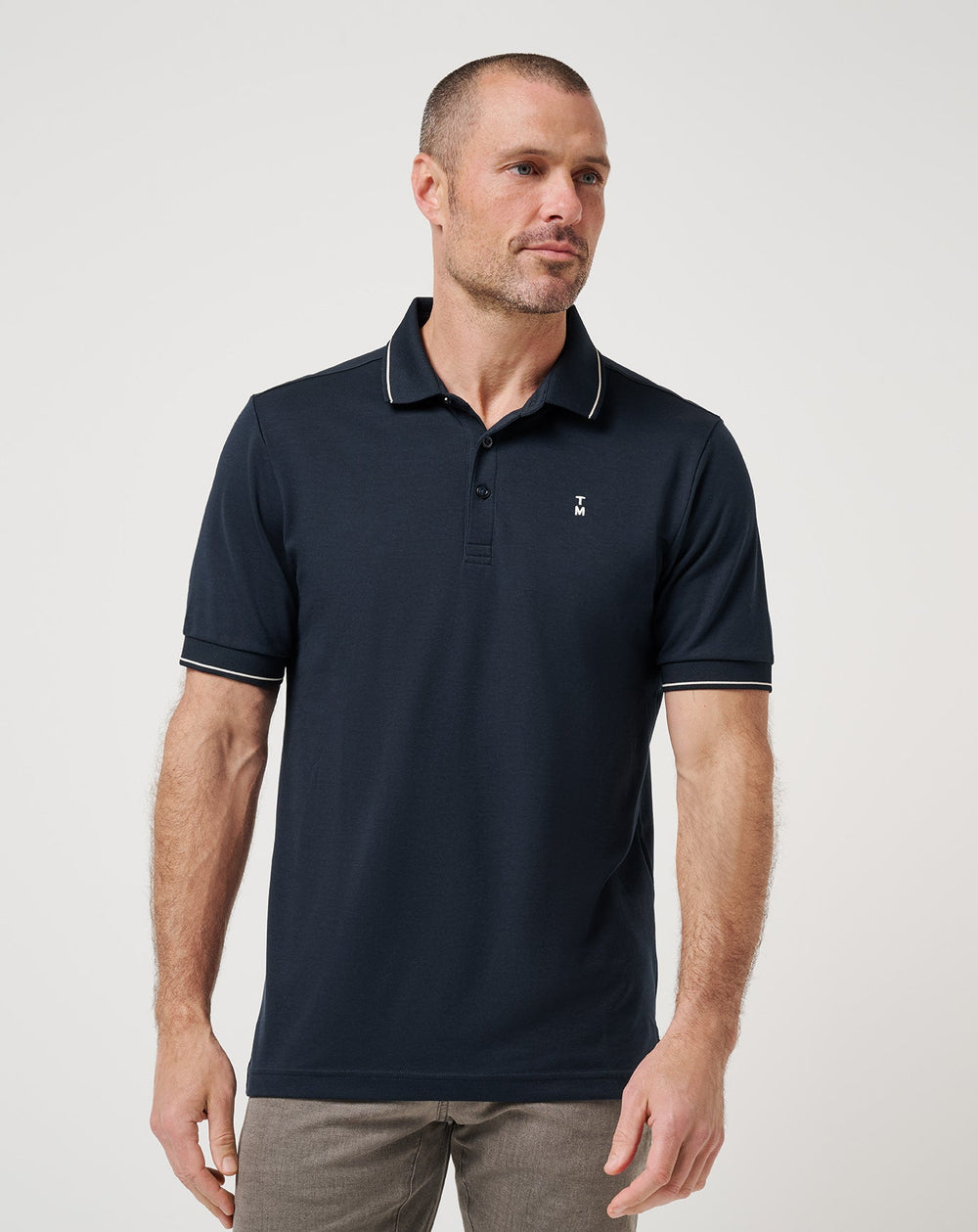 Happier Hour Polo Men/Total Eclipse