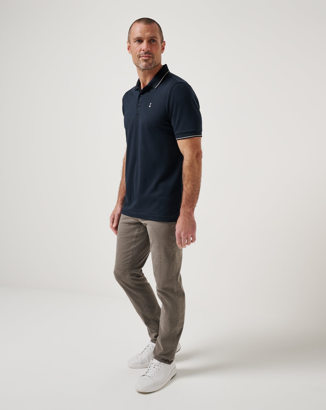 Happier Hour Polo Men/Total Eclipse