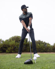 Heater Pro Color Block Polo Men|Golf/Dark Olive