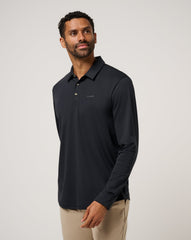 The Zinna 2.0 Long Sleeve Polo Men/Black