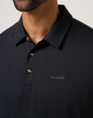 The Zinna 2.0 Long Sleeve Polo Men/Black
