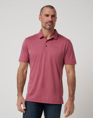 The Zinna 2.0 Polo Men/Roan Rouge
