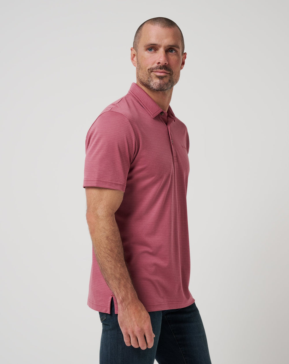 The Zinna 2.0 Polo Men/Roan Rouge