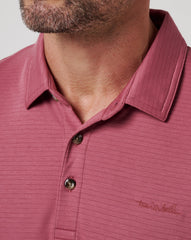 The Zinna 2.0 Polo Men/Roan Rouge